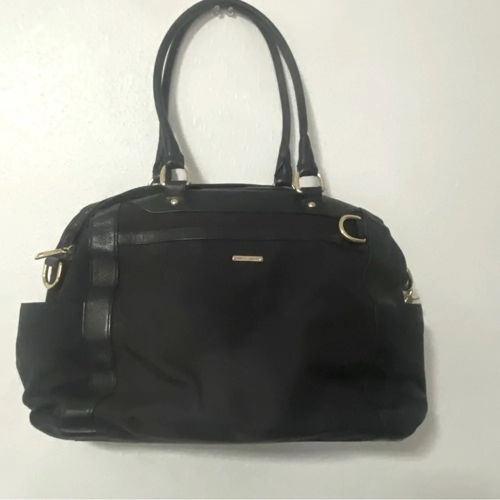 Rebecca Minkoff Knocked Up Baby Diaper Bag Black Awesome Condition
